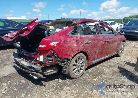 2016 Hyundai Sonata Limited from USA, damaged, VIN 5NPE34AF2GH423019